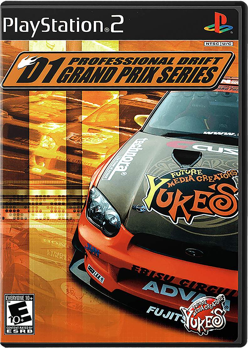 D1 Professional Drift Grand Prix Series box art for Playstation 2